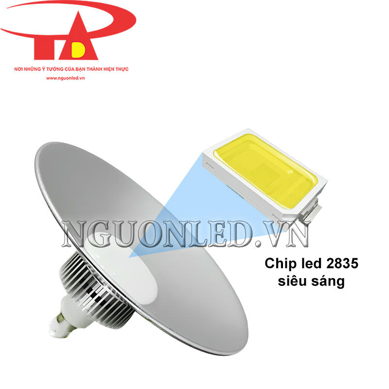 Đèn nhà xưởng 100W chip led 2835 siêu sáng