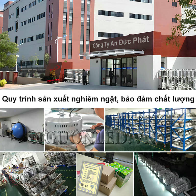 Công Ty sản xuất đèn led nhà xưởng chuyên nghiệp - An Đức Phát
