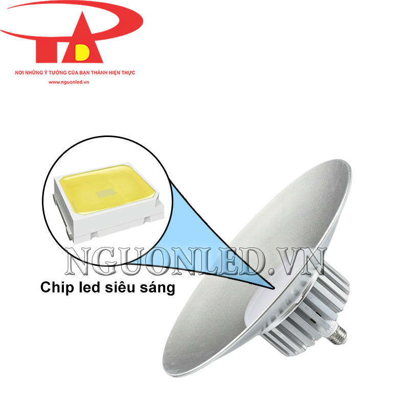 Chip led siêu sáng giúp đèn nhà xưởng 30W chiếu sáng mạnh mẽ