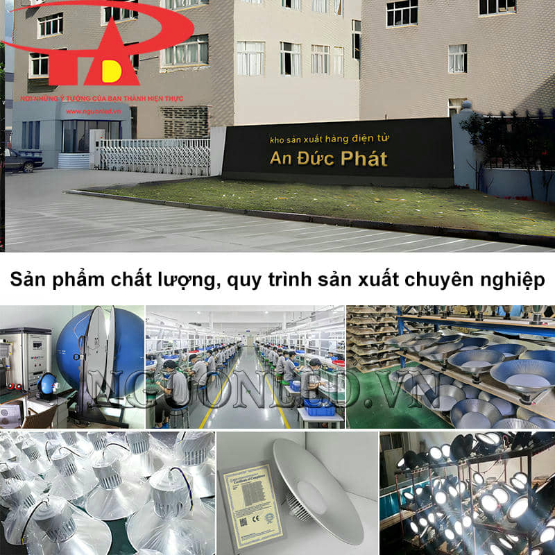 An Đức Phát cung cấp đèn led nhà xưởng chất lượng cao và dịch vụ tận tâm