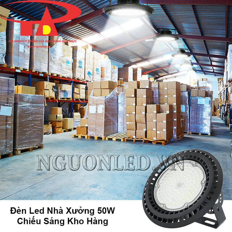 Đèn led lowbay dùng cho kho hàng