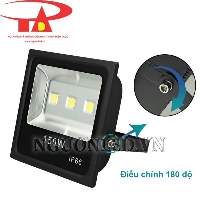 Đèn pha led 150W điều chỉnh linh hoạt