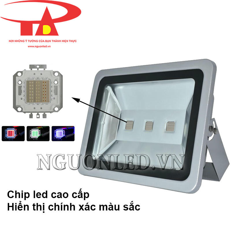 Đèn pha nhiều màu 150W chip led cao cấp, hiển thị màu chính xác