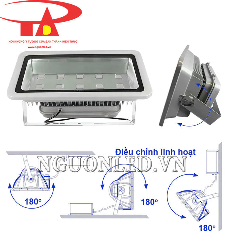 Đèn pha đủ màu 500W điều chỉnh 180 độ