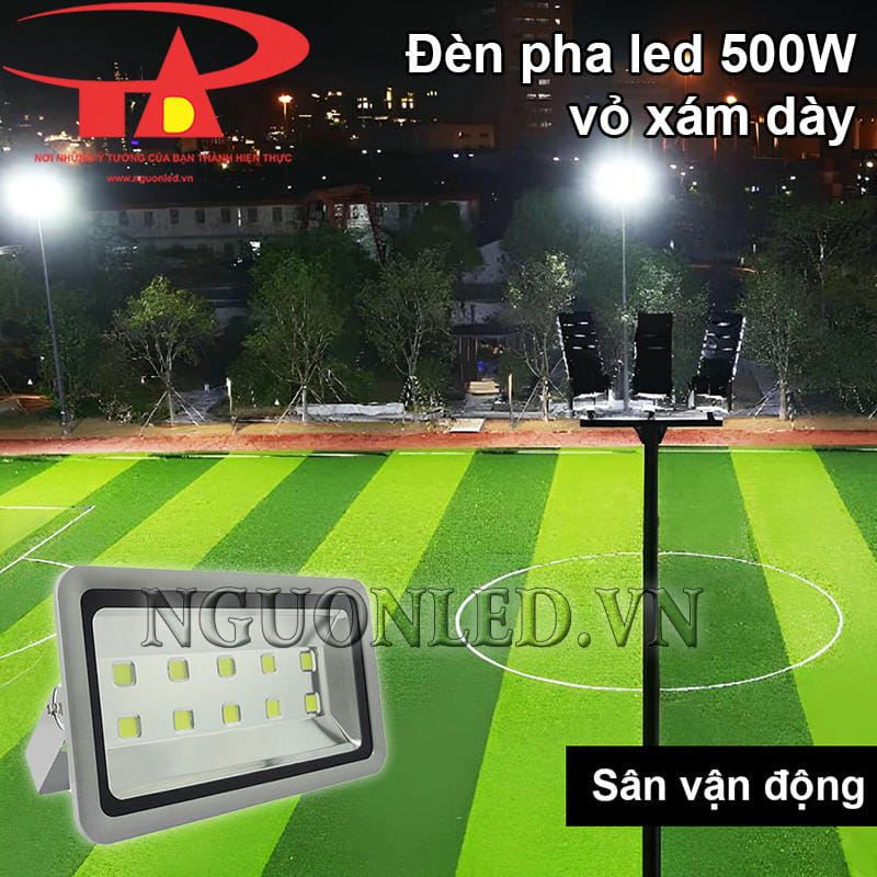 Đèn pha led 500W dùng cho sân vận động