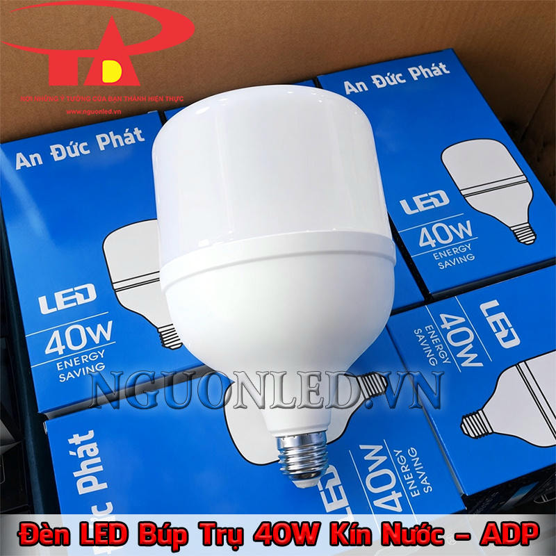 Đèn búp trụ kín nước 40W được An Đức Phát kiểm tra và đóng gói trước khi giao khách hàng