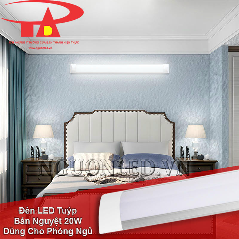 Bóng đèn LED bán nguyệt 20W dùng cho phòng ngủ với ánh sáng dịu nhẹ