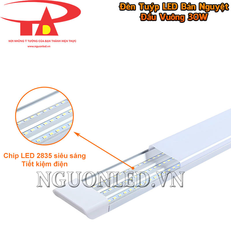 Chip LED SMD 2835 siêu sáng trong bóng đèn LED bán nguyệt đầu vuông tiết kiệm điện