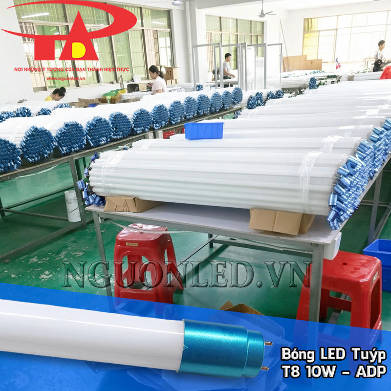 Bóng tuýp LED 10W được An Đức Phát hoàn thiện và kiểm tra trước khi giao