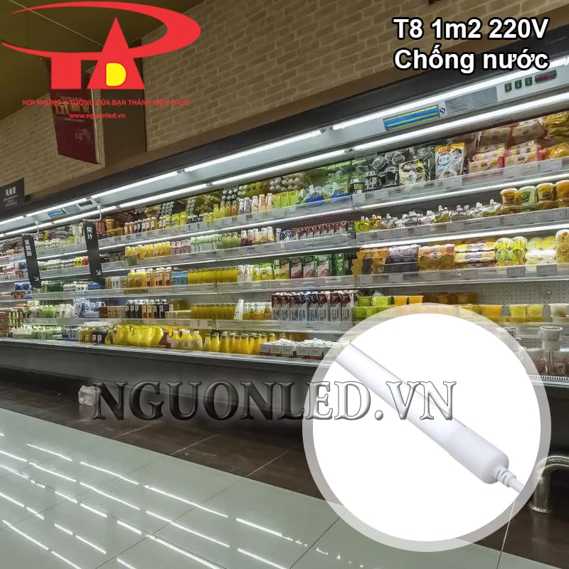 Bóng tuýp led T8 220V màu trắng