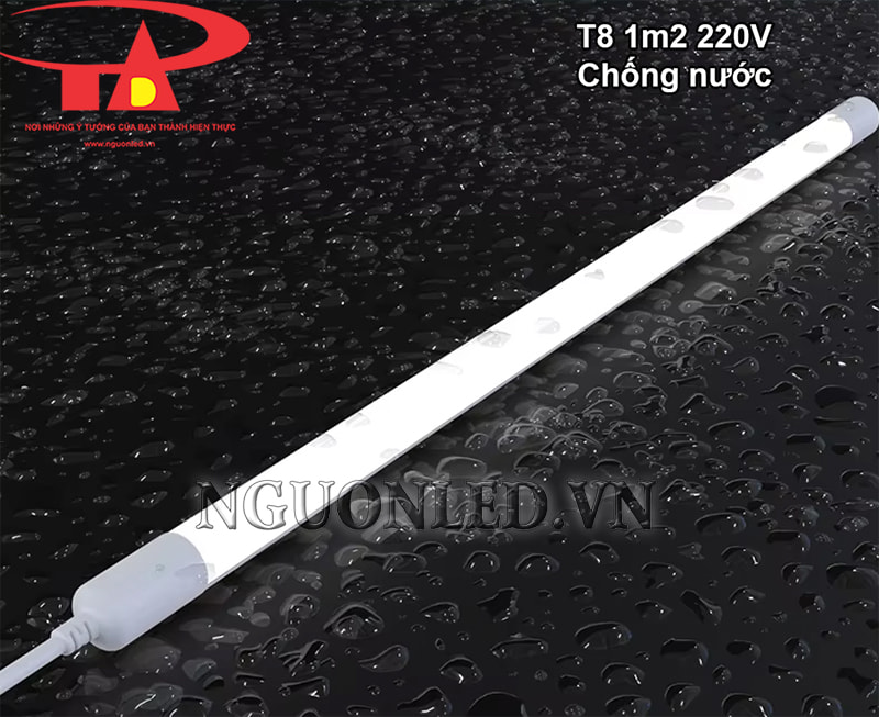 Led tuýp T8 1m2 chống nước