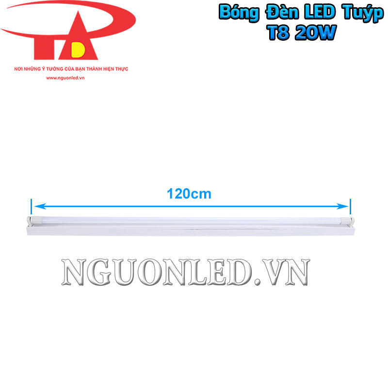 Đèn tuýp LED T8 20W chiều dài 120cm