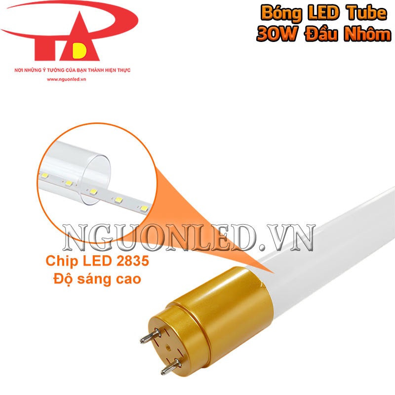 Đèn tuýp LED T8 30W sử dụng chip LED SMD 2835