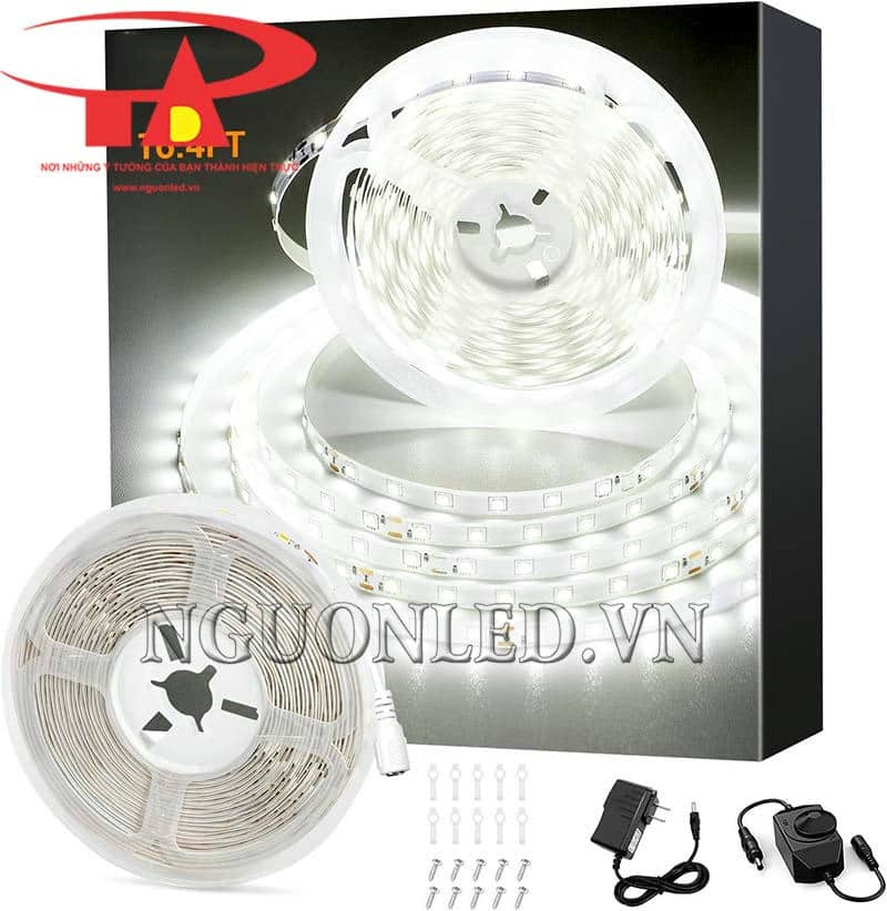 Đèn led dây 12V 3528 ánh sáng trắng