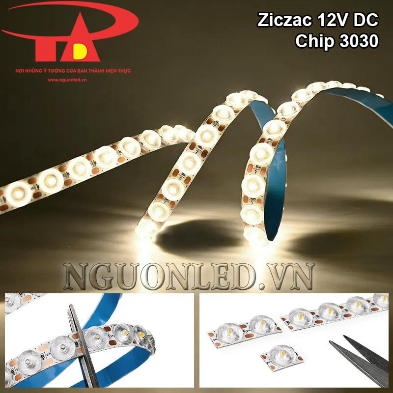 Cuộn led dây ziczac 3030 loại tốt