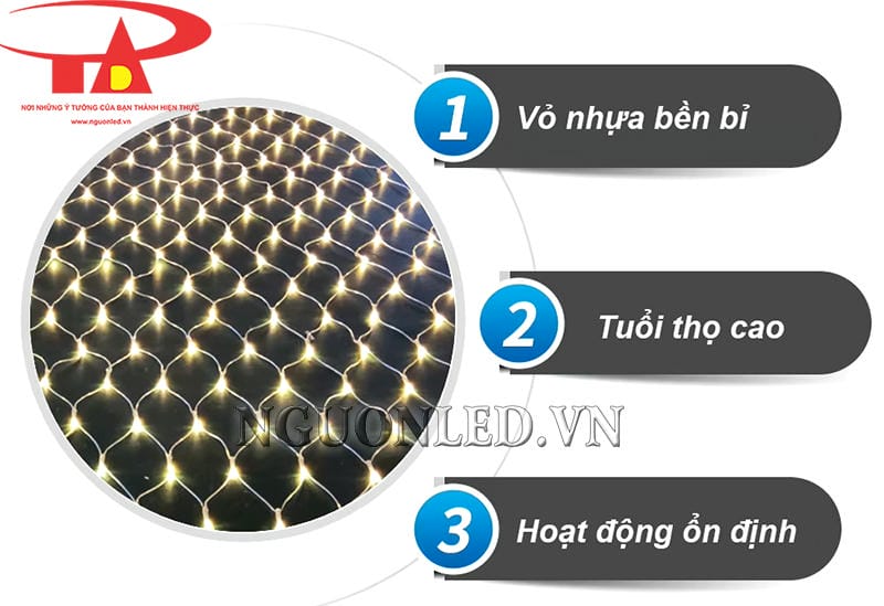 Đèn led mắt cáo 2x1.5m tại Vũng Tàu