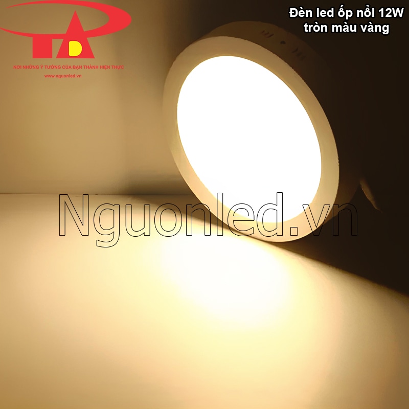 Tận hưởng ánh sáng vàng ấm lan tỏa đều khắp phòng