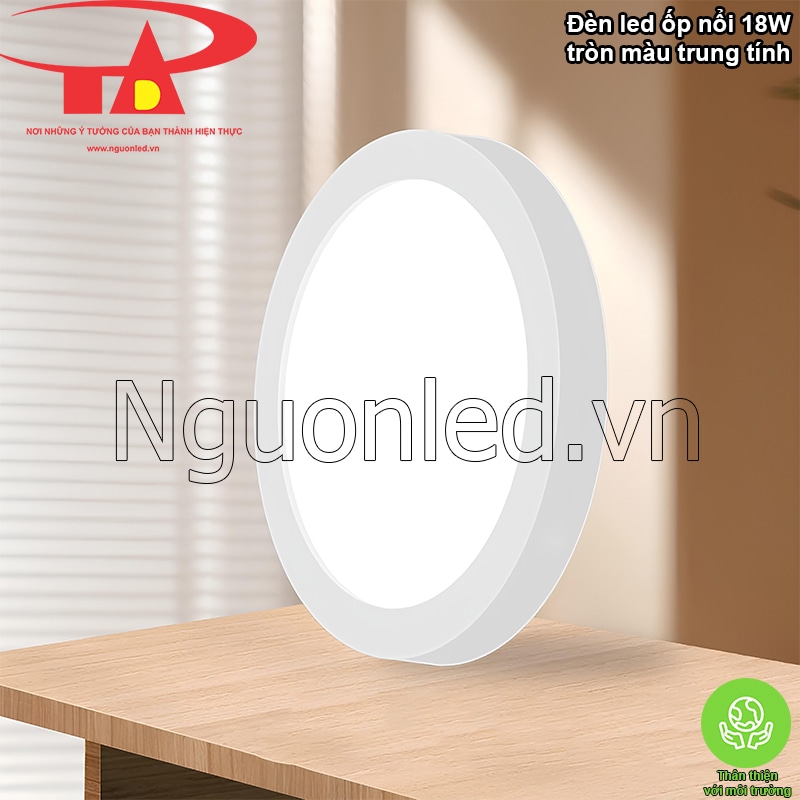 Đèn led ốp trần không chứa thủy ngân, lựa chọn an toàn và xanh cho gia đình