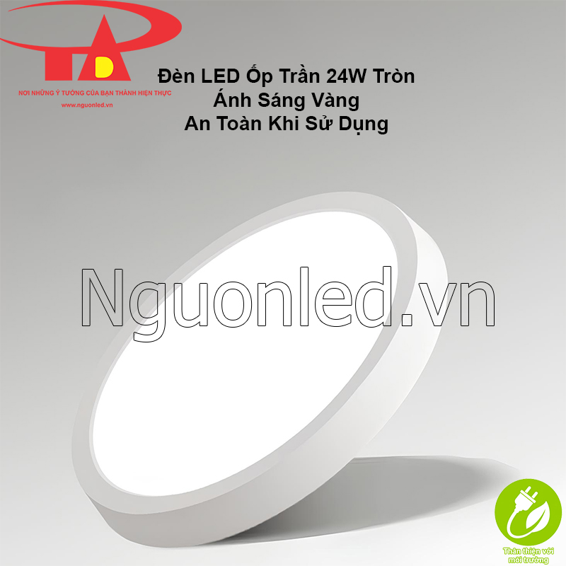 Giải pháp chiếu sáng xanh, bảo vệ môi trường với đèn ốp trần ban công