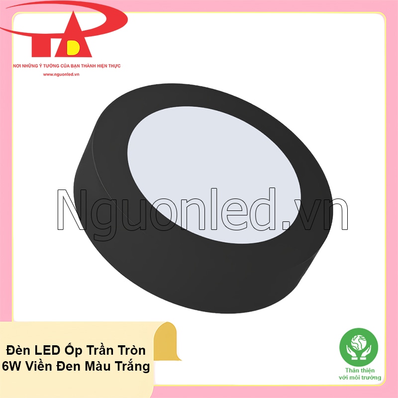 Giải pháp chiếu sáng xanh an toàn, bóng đèn LED tròn ốp trần không chứa thủy ngân