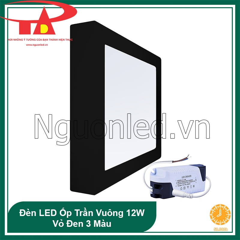 Tuổi thọ 50.000 giờ của bóng đèn ốp trần giảm thiểu chi phí bảo trì, thay thế định kỳ
