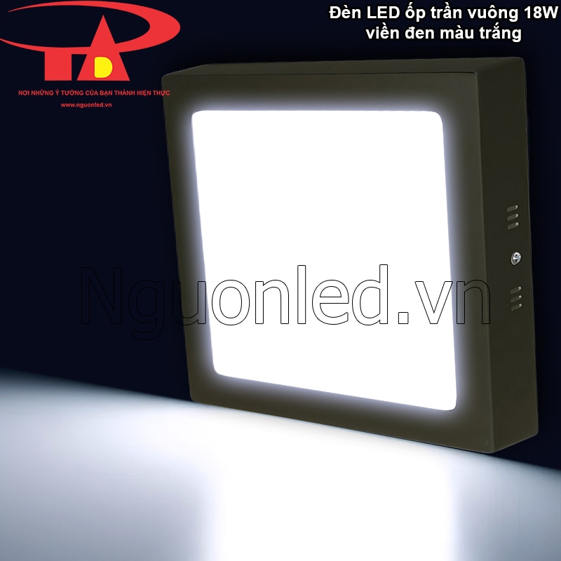 Đèn led ốp trần phòng khách cao hiệu suất với 1800 lumen ánh sáng mạnh mẽ