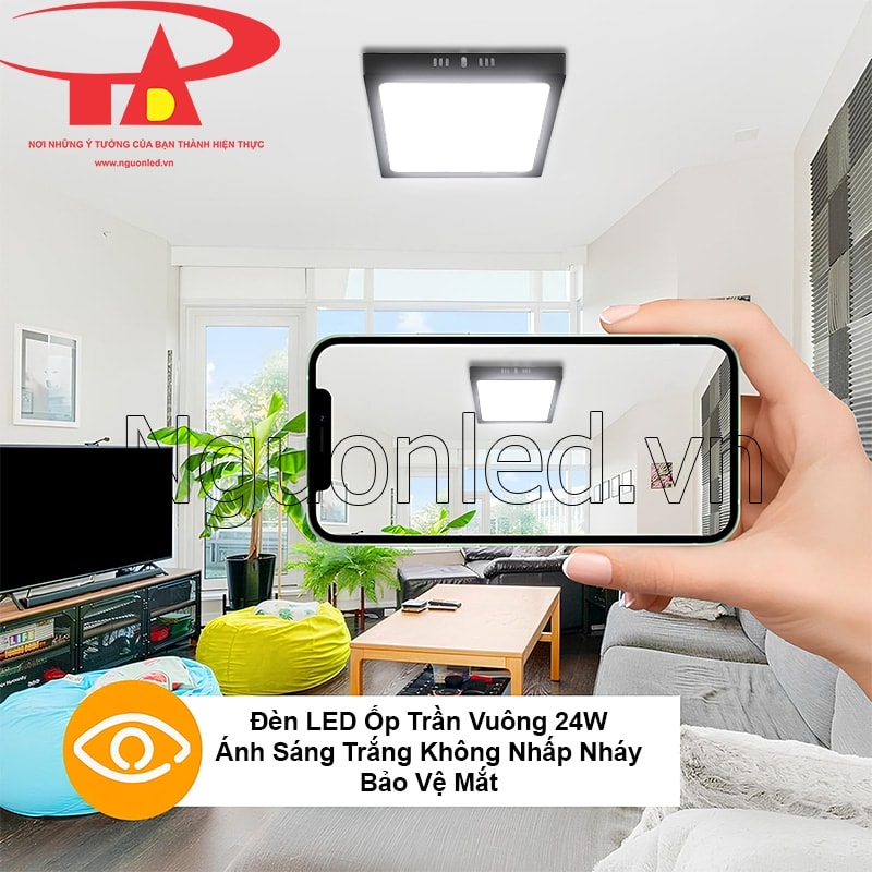Công nghệ chống nhấp nháy bảo vệ mắt, phù hợp cho học tập và làm việc lâu dài
