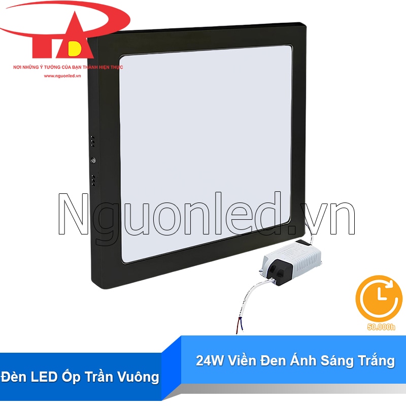 Tuổi thọ 50.000h – đèn LED vuông An Đức Phát tiết kiệm chi phí bảo trì và thay thế