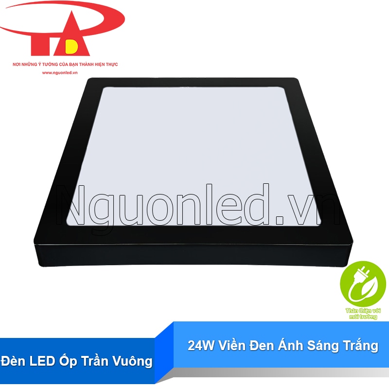 Đèn LED viền đen đạt tiêu chuẩn CE, RoHS – cam kết thân thiện với môi trường