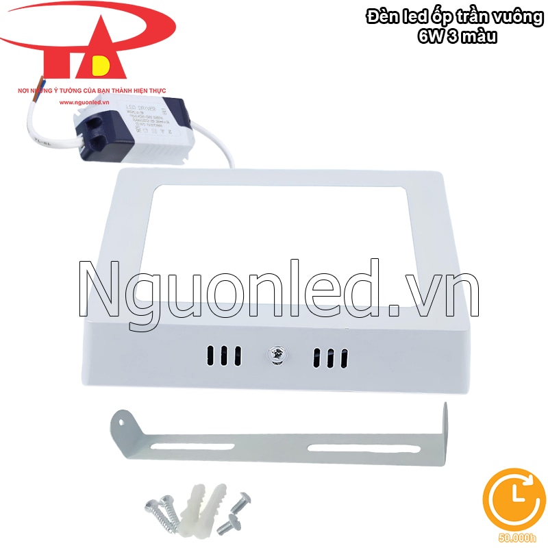 Tuổi thọ cao, giảm chi phí bảo trì với đèn ốp trần led 3 chế độ màu