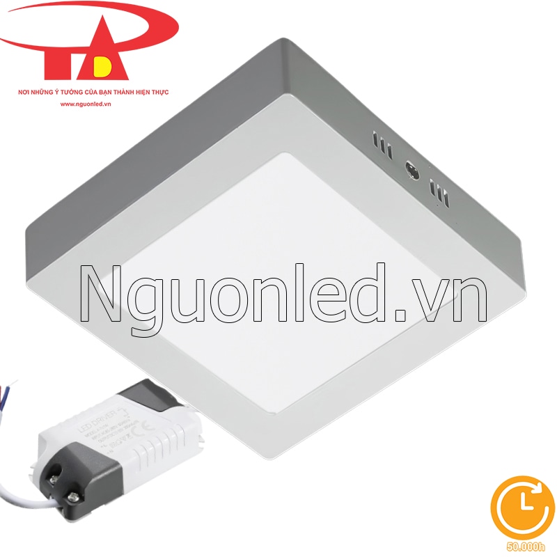 Đèn led ốp nổi 6w vuông có tuổi thọ cao, giảm chi phí thay thế