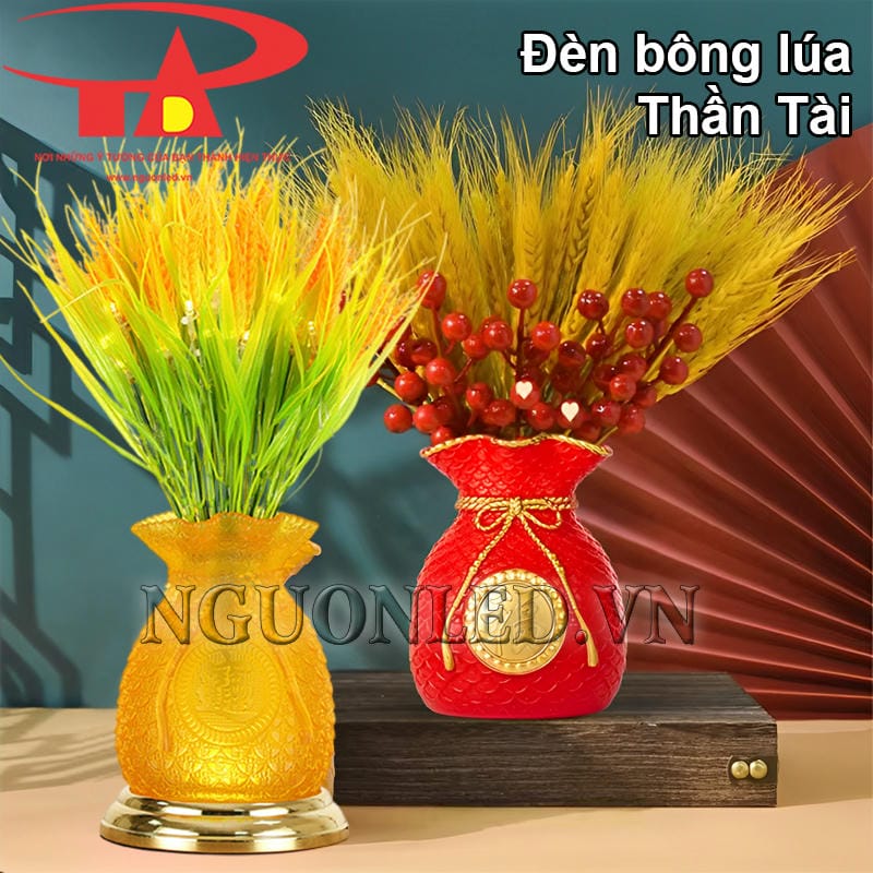 Bông lúa đèn led chiêu tài