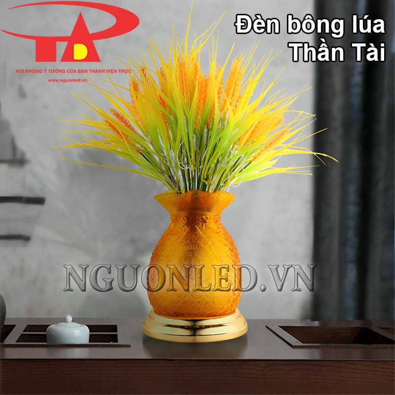 Đèn bông lúa tài lộc