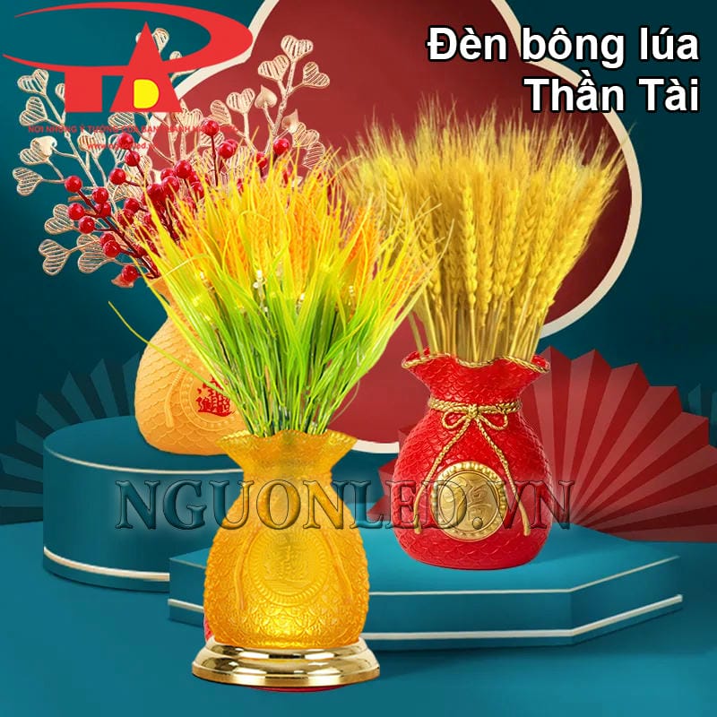 Đèn led bông lúa chiêu tài