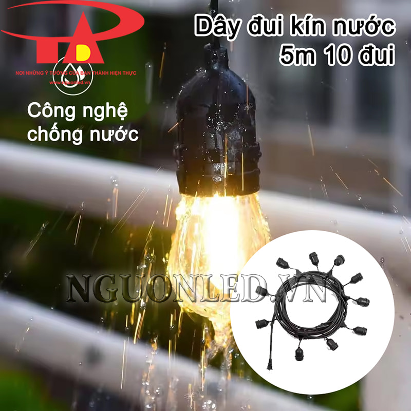 Dây đui chống nước ngoài trời