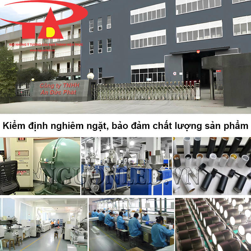 Công ty cung cấp đèn LED thanh ray bảo đảm chất lượng - An Đức Phát