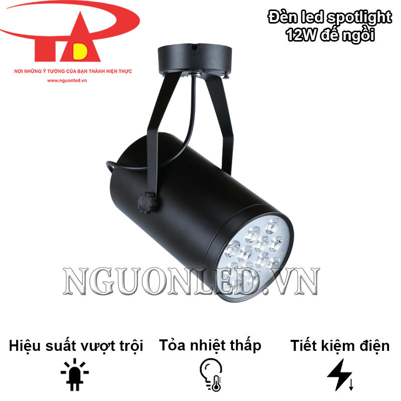 Đèn led chiếu điểm 12W đế ngồi hiệu suất vượt trội, tiết kiệm điện năng