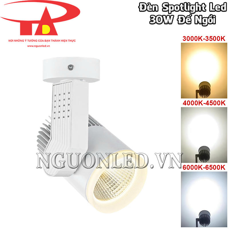 Đèn led rọi chiếu điểm 30W tùy chọn 3 phiên bản ánh sáng