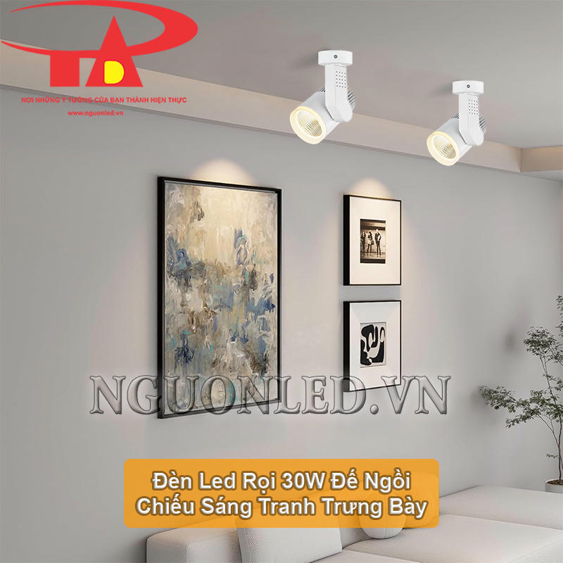 Đèn led rọi tranh tường 30W siêu sáng, loại tốt