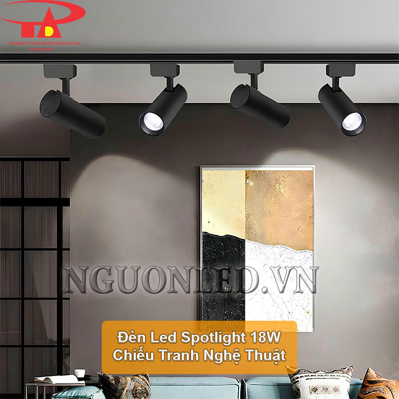 Đèn led chiếu tranh 18W siêu sáng, cao cấp