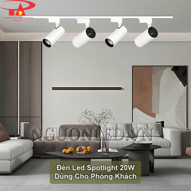 Đèn led rọi chiếu điểm 20W dùng cho phòng khách