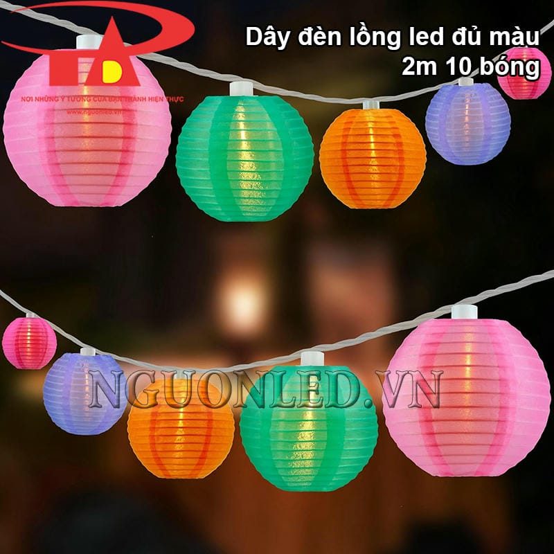 Dây treo lồng đèn led