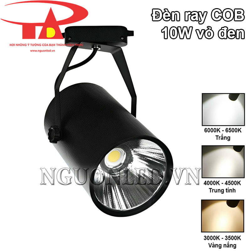 Đèn led thanh ray COB ánh sáng trắng, trung tính, vàng nắng