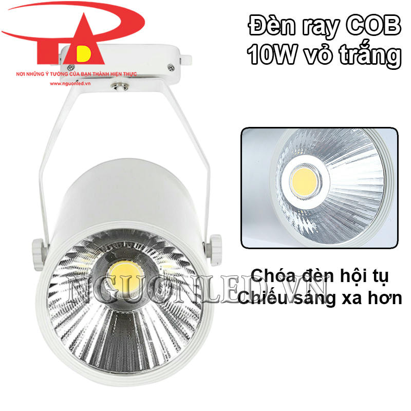 Đèn spotlight chiếu điểm 10W chóa đèn chiếu xa