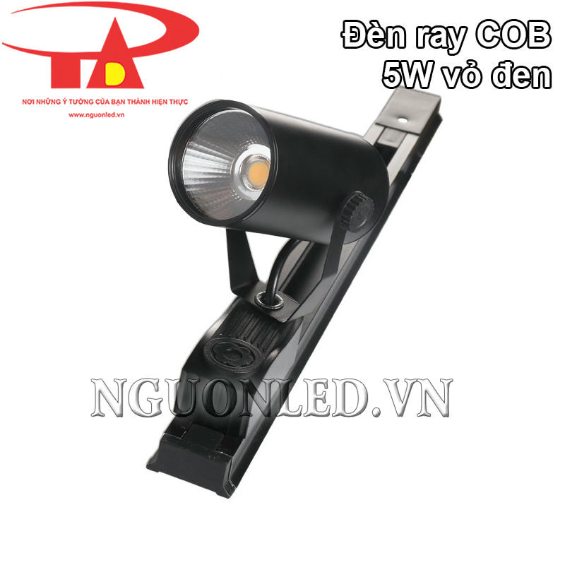 Đèn led chiếu điểm 5W gắn thanh ray