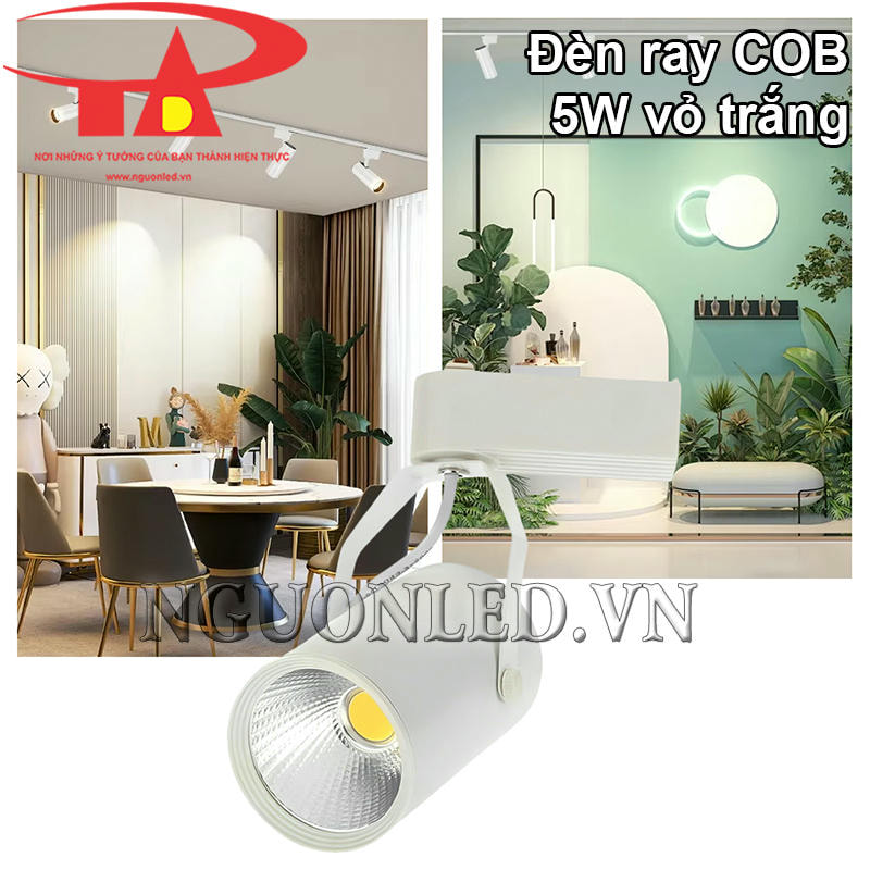 Đèn led ray COB 5W dùng cho nội thất