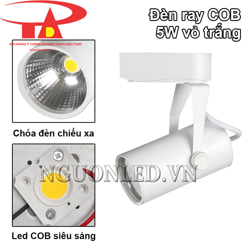 Đèn led ray 5W chip COB siêu sáng