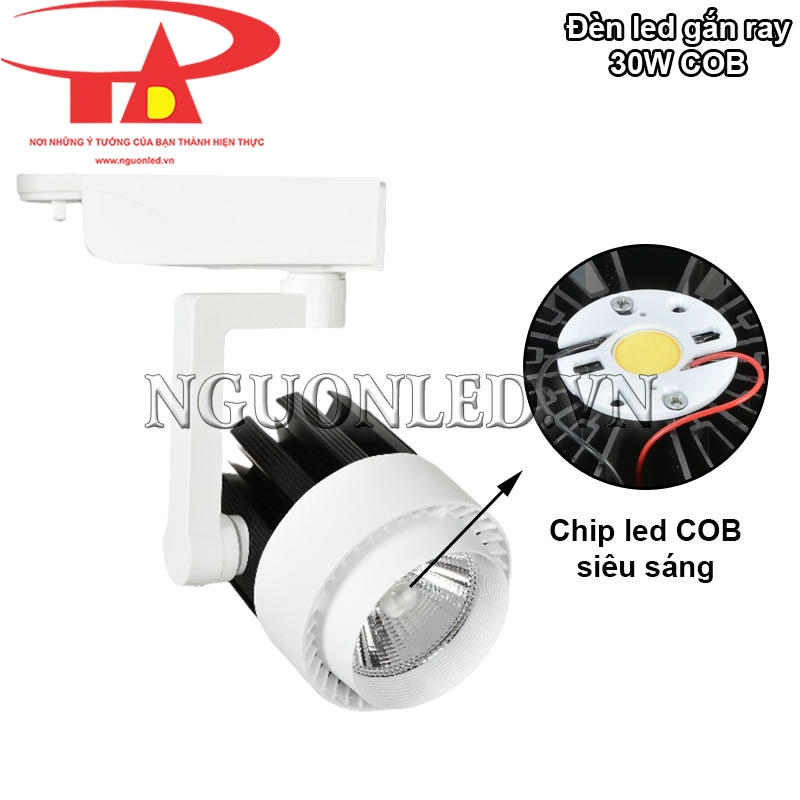 Đèn led chiếu điểm 30W chip COB siêu sáng