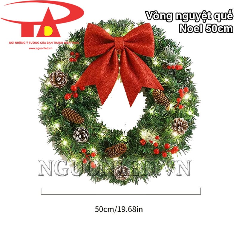 Vòng trang trí noel 50cm