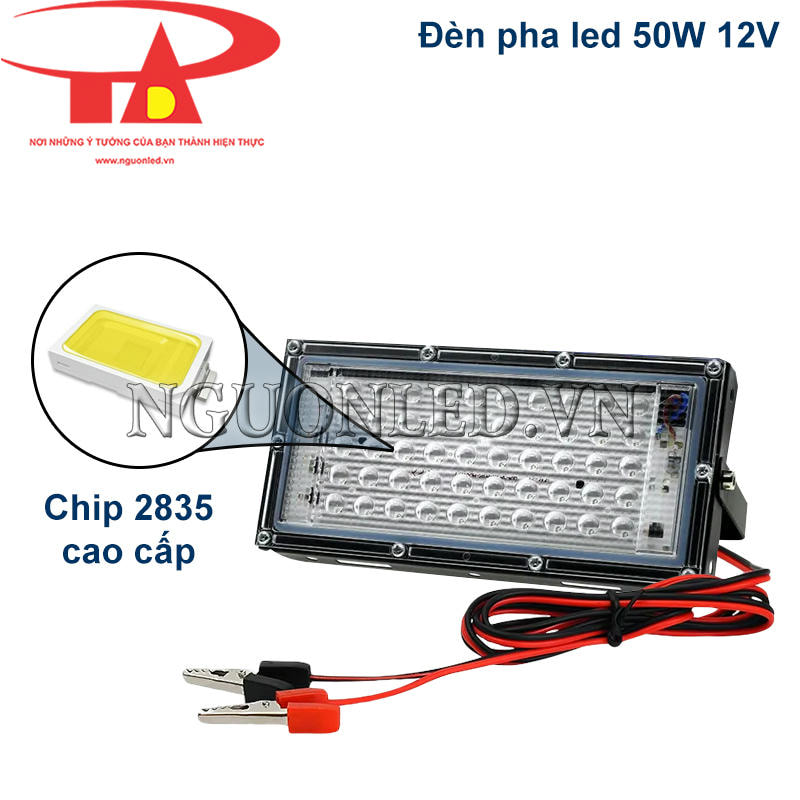 Chip led SMD 2835 của đèn pha 12V 50W siêu sáng